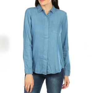 ALEX & JORDAN DENIM SHIRT NWT
